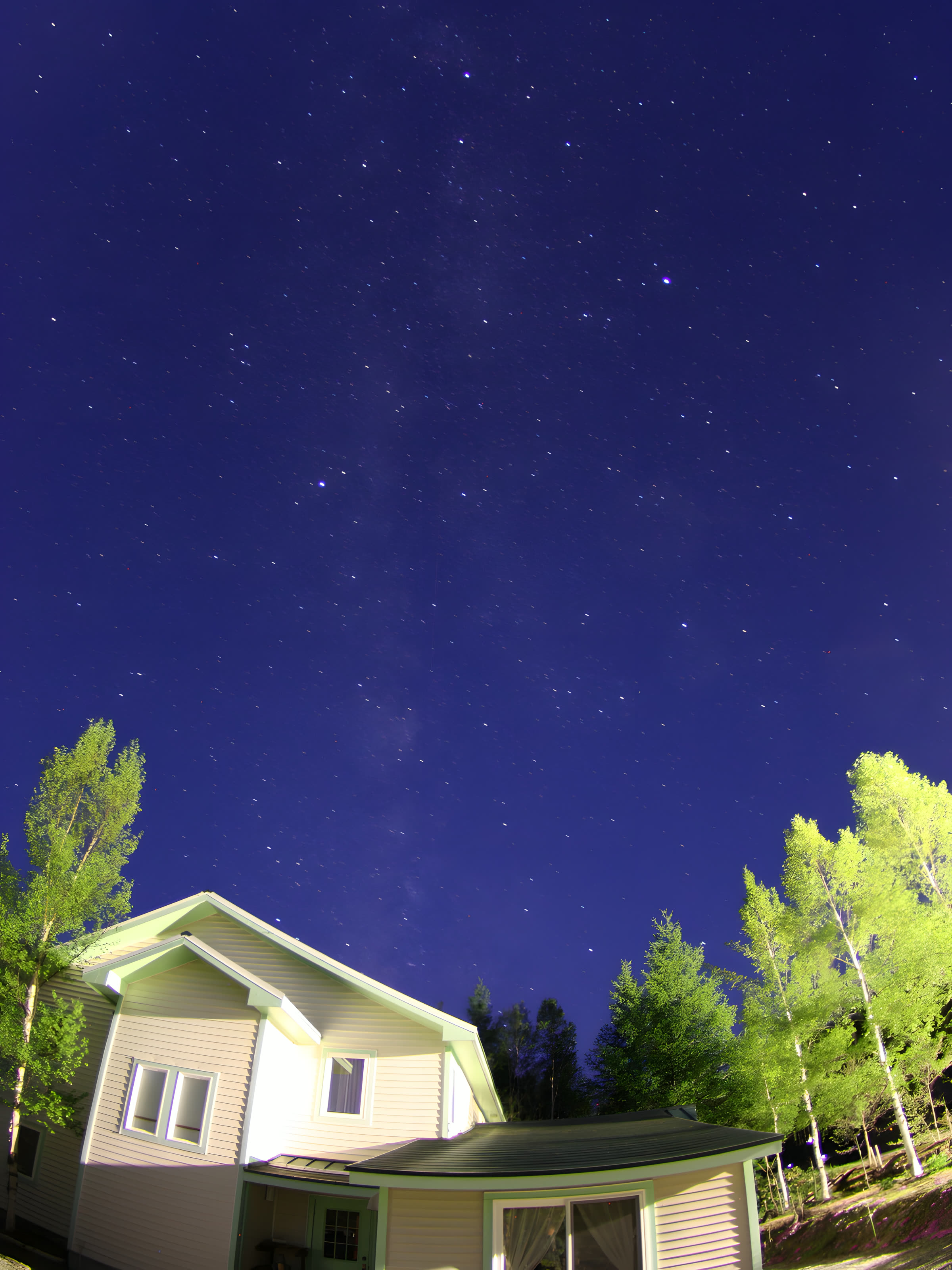 満天の星空